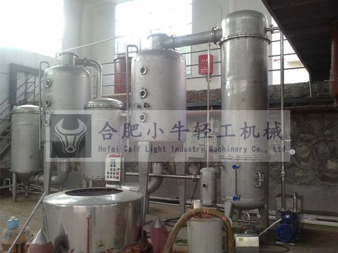 贛州硫酸銅溶液濃縮雙效蒸發器